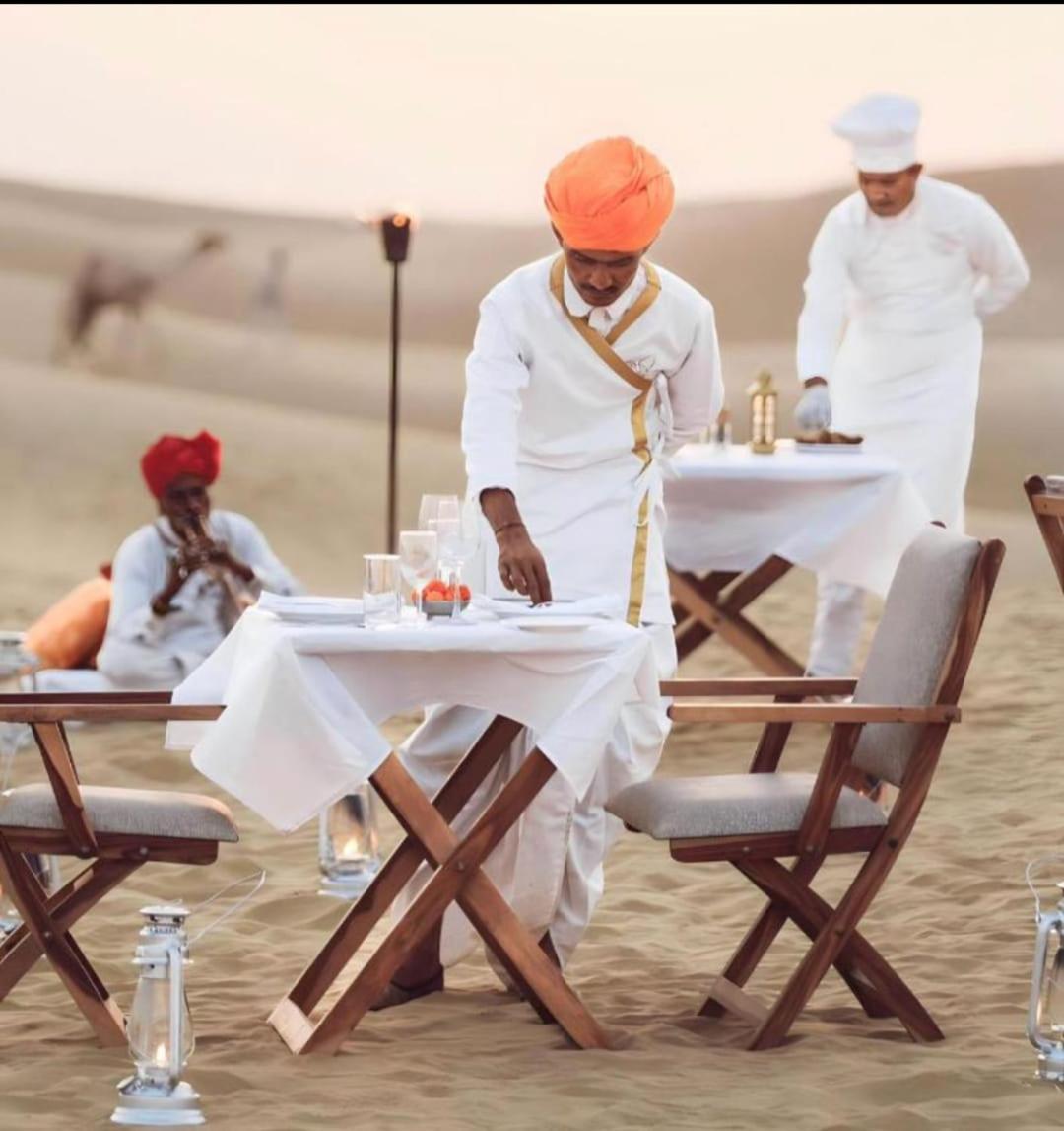 Saffron Heritage Desert Camp ไจซัลเมอร์ ภายนอก รูปภาพ